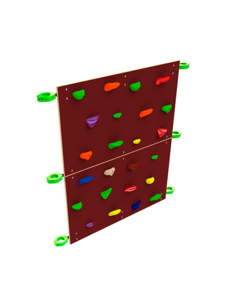 W89 Щит для лазания с зацепами ZAVODSPORTA