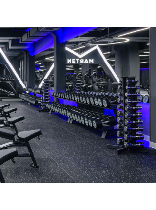 E7077 Стойка для гантелей