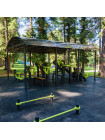Park-5020 Навес для тренажеров теневой 6300х4800х3100 ZAVODSPORTA