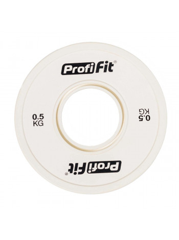 Диск обрезиненный цветной D51 мм PROFI-FIT 0,5 кг