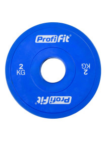 Диск обрезиненный цветной D51 мм PROFI-FIT 2 кг
