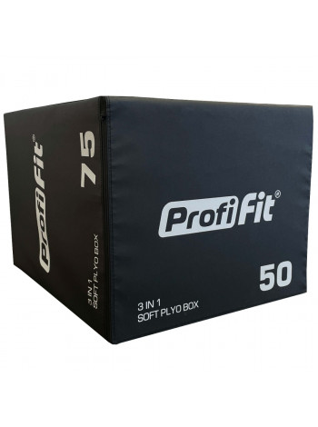 Универсальный PLYO BOX 3 в 1 безопасный 50х60х75 см PROFI-FIT