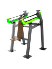 F-2801 Уличный тренажер Жим вверх с переменной нагрузкой ZAVODSPORTA
