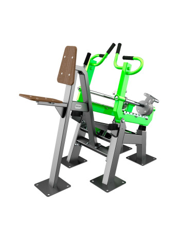 F-2809 Уличный тренажер Наклонная тяга с переменной нагрузкой ZAVODSPORTA