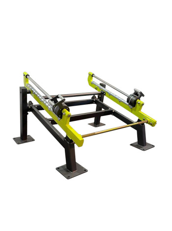 F-2813 Уличный тренажер Становая тяга с переменной нагрузкой ZAVODSPORTA