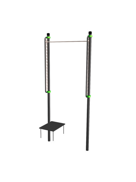 W251 GTO Турник-перекладина с регулируемой высотой (подходит ОВЗ) ZAVODSPORTA