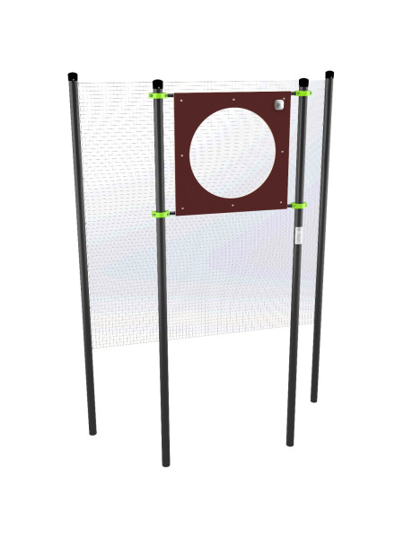 W254 GTO Мишень на стойках круглая (для метания теннисного мяча в цель) D90 см ZAVODSPORTA