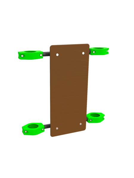 W89 Спинка для пресс-брусьев (HPL-пластик) ZAVODSPORTA