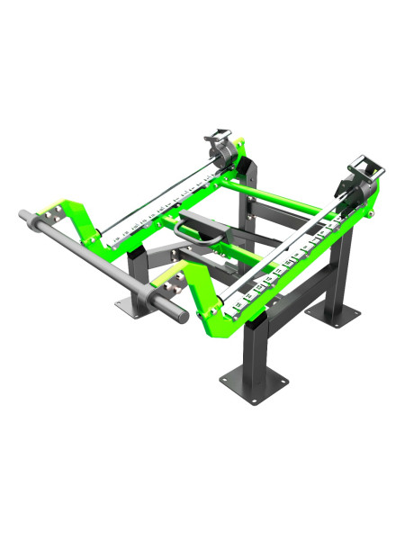 F-2804 Уличный тренажер Приседание с переменной нагрузкой ZAVODSPORTA
