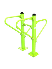 F-1704 Уличный тренажер Брусья двусторонние разноуровневые ZAVODSPORTA