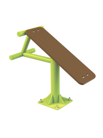 Fix-1701 Уличный тренажер Скамья для пресса ZAVODSPORTA