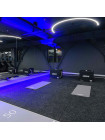 Коврик для фитнеса СОФТ ЛАЙН (серый) 12 мм PROFI-FIT