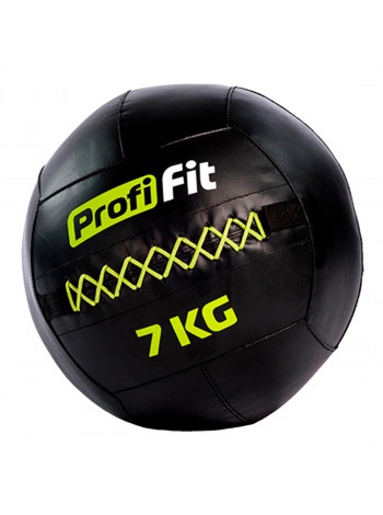 Медицинбол набивной (Wallball) PROFI-FIT 7 кг