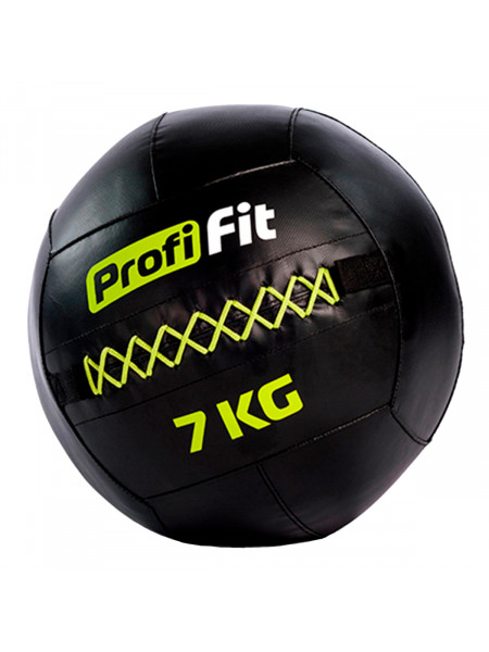 Медицинбол набивной (Wallball) PROFI-FIT 7 кг