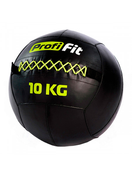 Медицинбол набивной (Wallball) PROFI-FIT 10 кг