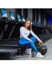 Медицинбол набивной кевларовый (Kevlar Wallball) PROFI-FIT 6 кг