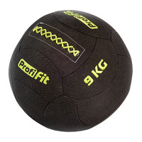 Медицинбол набивной кевларовый (Kevlar Wallball) PROFI-FIT 9 кг