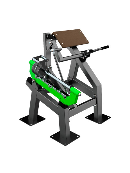 F-2811 Уличный тренажер Бицепс-машина с переменной нагрузкой ZAVODSPORTA