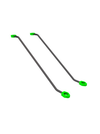 W89 Перекладина угловая 1810 мм ZAVODSPORTA