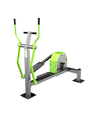 Cardio-1902 Уличный тренажер Эллипсоид с безынерционным нагрузочным механизмом ZAVODSPORTA