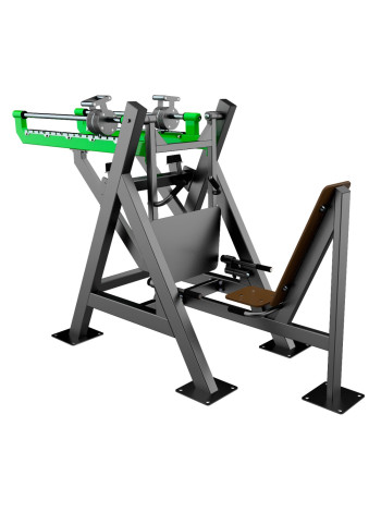 F-2817 Уличный тренажер Жим ногами с переменной нагрузкой ZAVODSPORTA