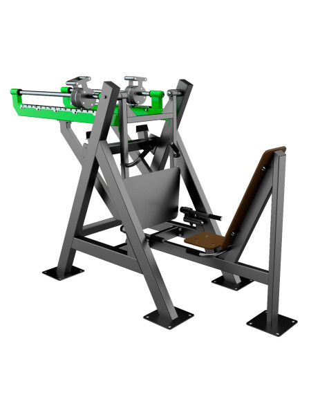 F-2817 Уличный тренажер Жим ногами с переменной нагрузкой ZAVODSPORTA