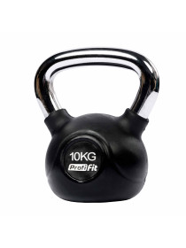 Гиря обрезиненная с хромированной ручкой PROFI-FIT 10 кг