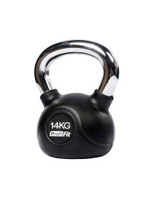 Гиря обрезиненная с хромированной ручкой PROFI-FIT 14 кг