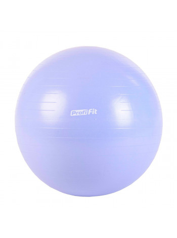 Гимнастический мяч PROFI-FIT, диаметр 65 см, 1200 грамм, антивзрыв
