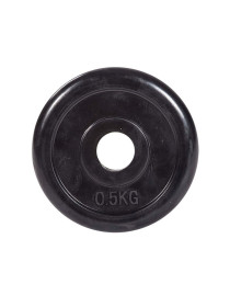 Диск обрезиненный Classic черный D26 мм PROFI-FIT 0,5 кг