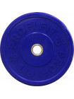 Диск для штанги каучуковый, цветной PROFI-FIT D-51, 20 кг