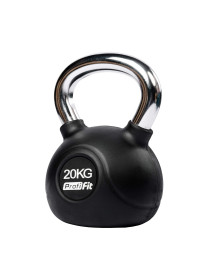 Гиря обрезиненная с хромированной ручкой PROFI-FIT 20 кг