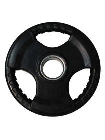 Диск обрезиненный 3 HANDLE черный D51 мм PROFI-FIT 5 кг