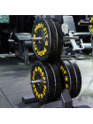 Диск для штанги HI-TEMP с цветными вкраплениями D51 мм PROFI-FIT 15 кг