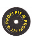 Диск для штанги HI-TEMP с цветными вкраплениями, PROFI-FIT D-51, 15 кг