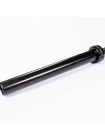 Гриф для штанги олимпийский 2200 мм (черный, до 500 кг, замки-пружины) D50 мм PROFI-FIT