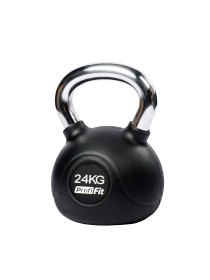 Гиря обрезиненная с хромированной ручкой PROFI-FIT 24 кг