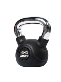 Гиря обрезиненная с хромированной ручкой PROFI-FIT 6 кг