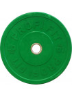 Диск для штанги каучуковый, цветной PROFI-FIT D-51, 10 кг