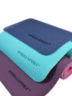 Коврик для йоги и фитнеса TPE 183*61*0.6 см, 2-слойный, OHS, фиолетово-розовый