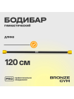 Палка гимнастическая профессиональная BRONZE GYM БОДИБАР, 2 кг