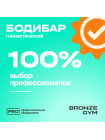 Палка гимнастическая профессиональная BRONZE GYM БОДИБАР, 6 кг