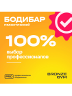 Палка гимнастическая профессиональная BRONZE GYM БОДИБАР, 7 кг