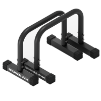 Брусья параллетсы для отжиманий BRONZE GYM 58х35х38см.,пара