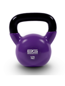 Гиря BRONZE GYM в виниловой оболочке 12 кг