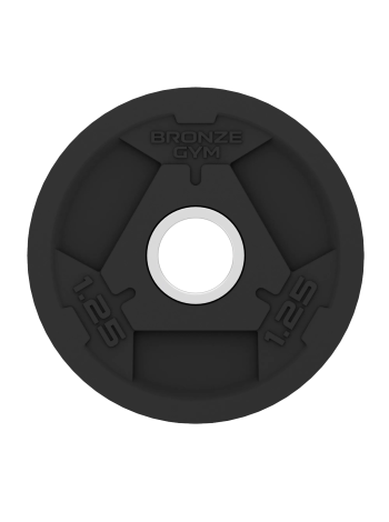 Диск олимпийский BRONZE GYM обрезиненный 1,25 кг