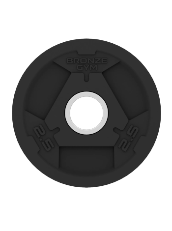 Диск олимпийский BRONZE GYM обрезиненный 2,5 кг