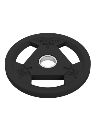 Диск олимпийский BRONZE GYM обрезиненный 15 кг