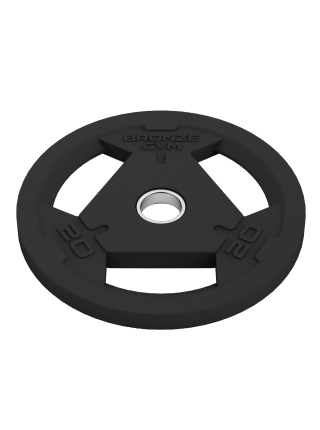 Диск олимпийский BRONZE GYM обрезиненный 20 кг