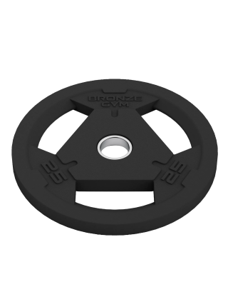 Диск олимпийский BRONZE GYM обрезиненный 25 кг